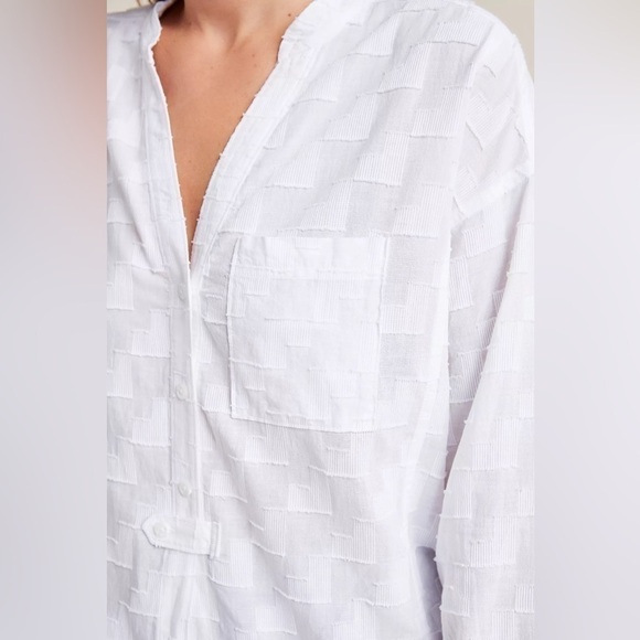 Anthropologie Maeve Roberta Textured Henley Tunic - Picture 5 of 13